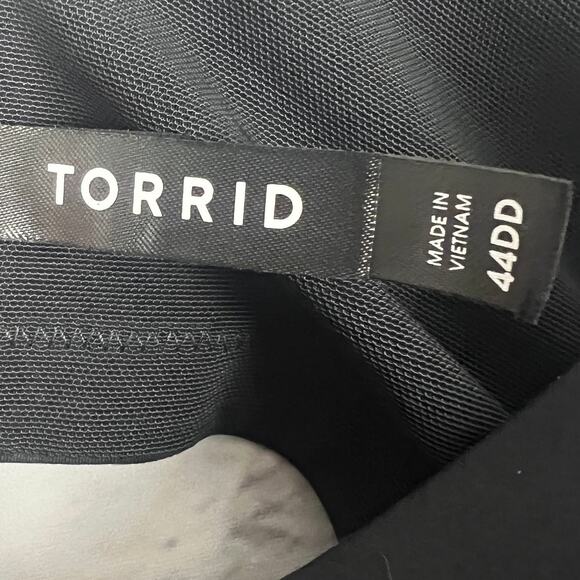 NWT TORRID Women's 44DD Black Dream Wire-Free Nursing 360° Back Smoothing Bra - Picture 8 of 10